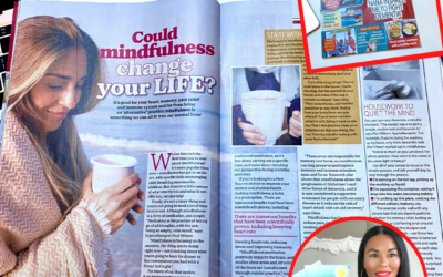 Mindfulness Practice Gina Buckney features in Yours Magazine