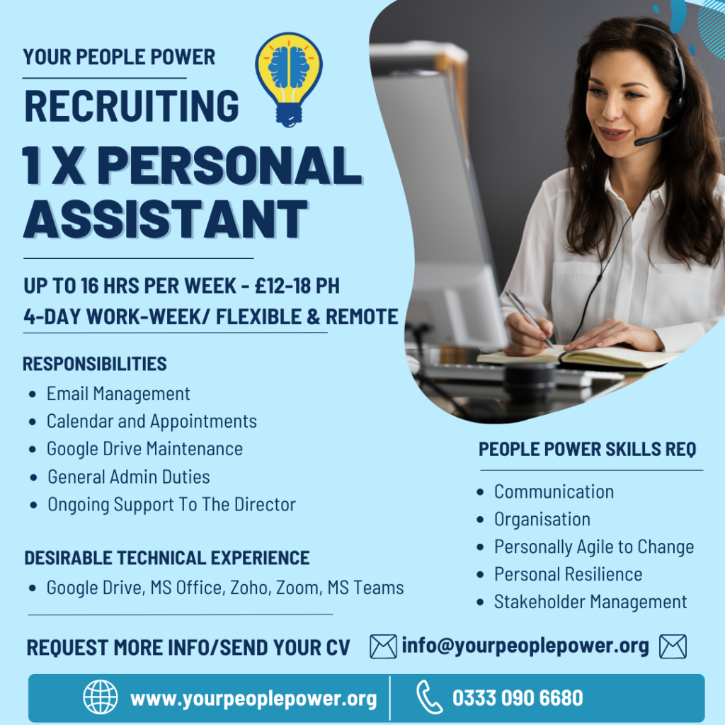 Recruiting a personal assistant