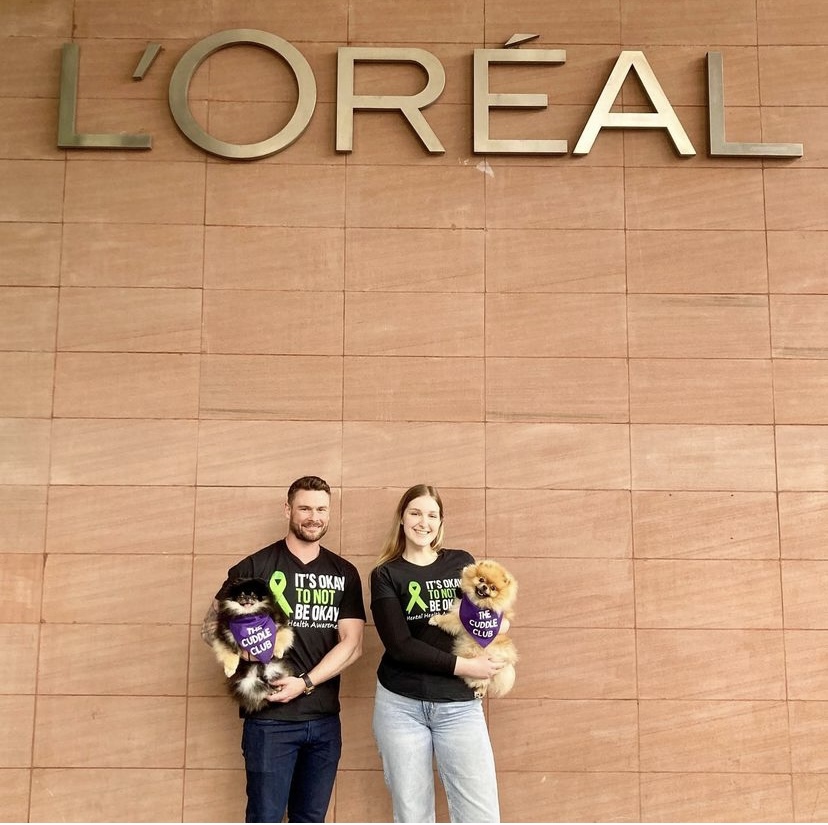 Corporate pet therapy L'oreal