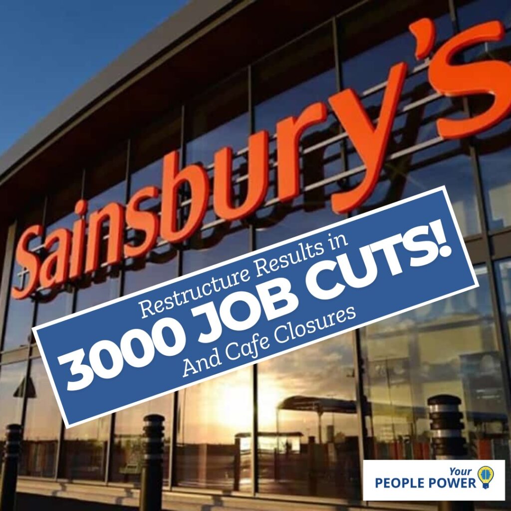 Sainsbury's Job Cuts