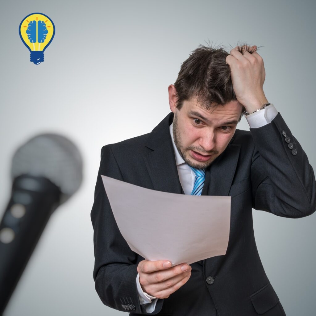 Overcome public speaking anxiety